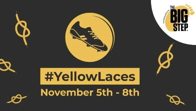 yellow laces