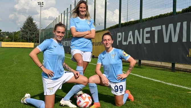 lazio womens football nasce la partnership