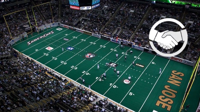 Arena Football League partners